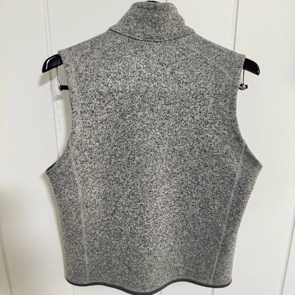 Patagonia Men's Heather Gray Better Sweater Vest - Picture 7 of 11